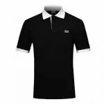 hugo boss sport t-shirts luxe retro 52 solid color noir